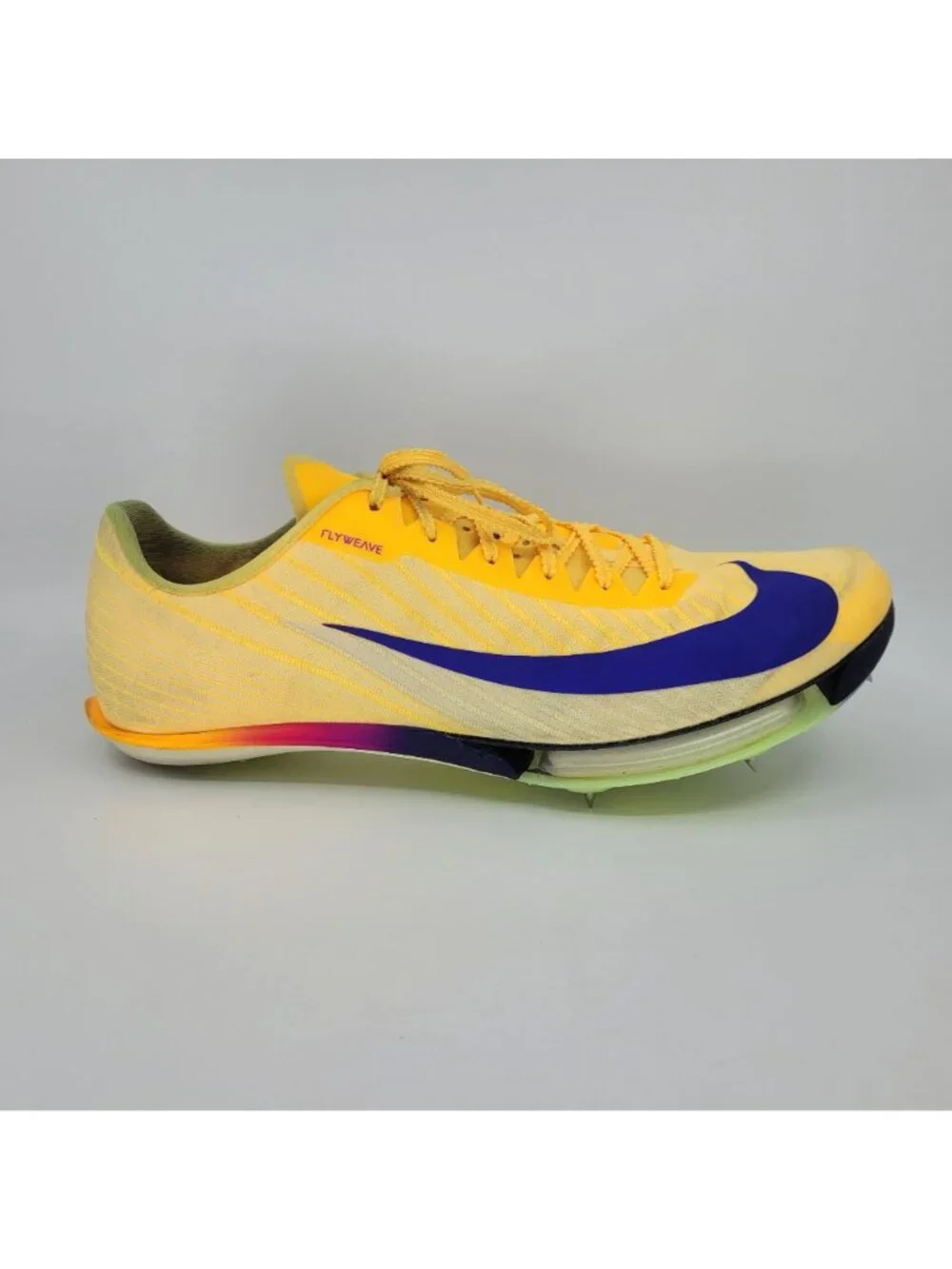 Nike Air Zoom Maxfly 2 Flyweave Men's Size 10.5 Track Sprinting Spikes READ